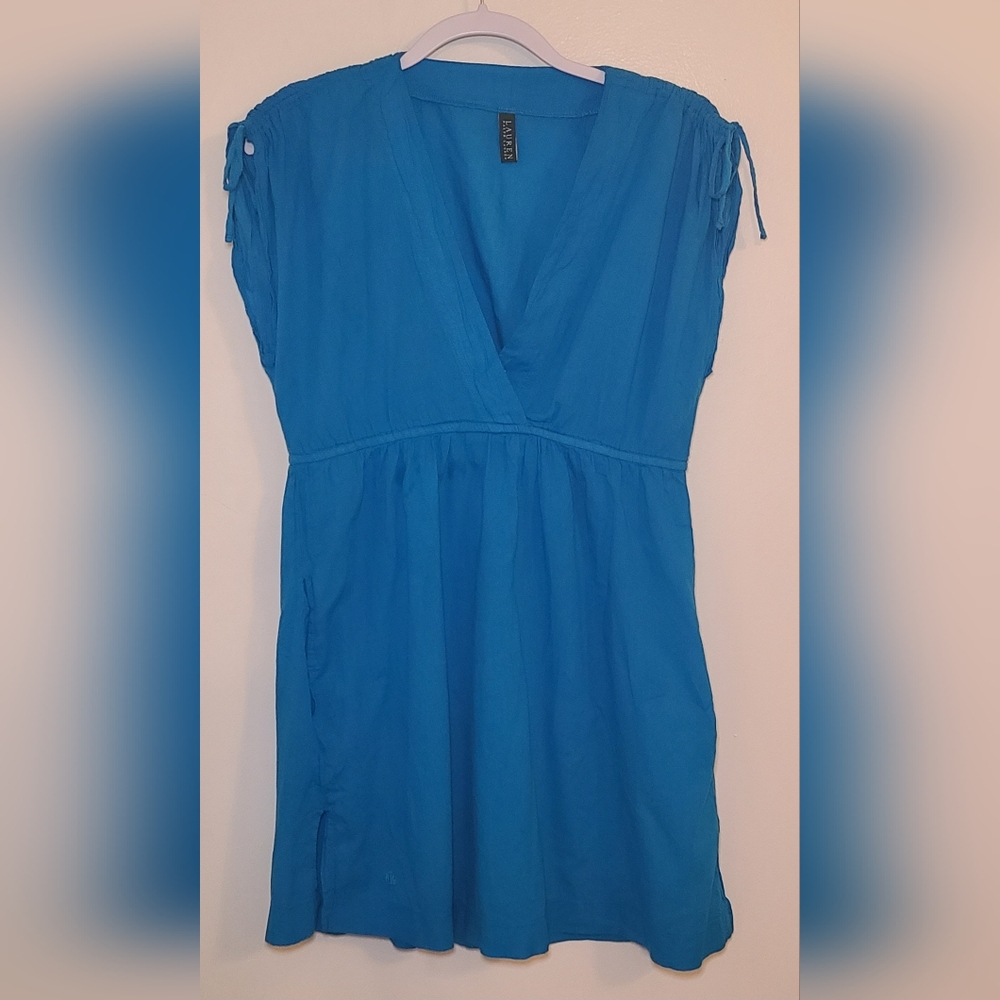 Lauren Ralph Lauren | Top - Tunic/Cover-up (Turquoise) - L